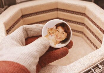 写真陶板は「焼き物」です！