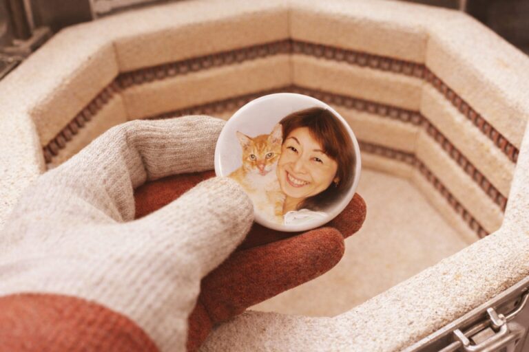 写真陶板は「焼き物」です！